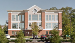 Photograph of frontage of the Wall Office.